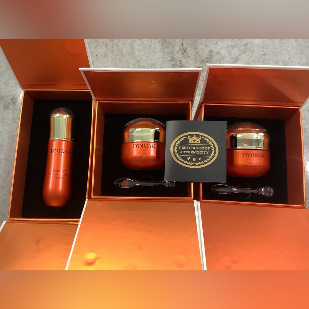 D'OR24K Vitamin C Collection 3-Step Brightening System